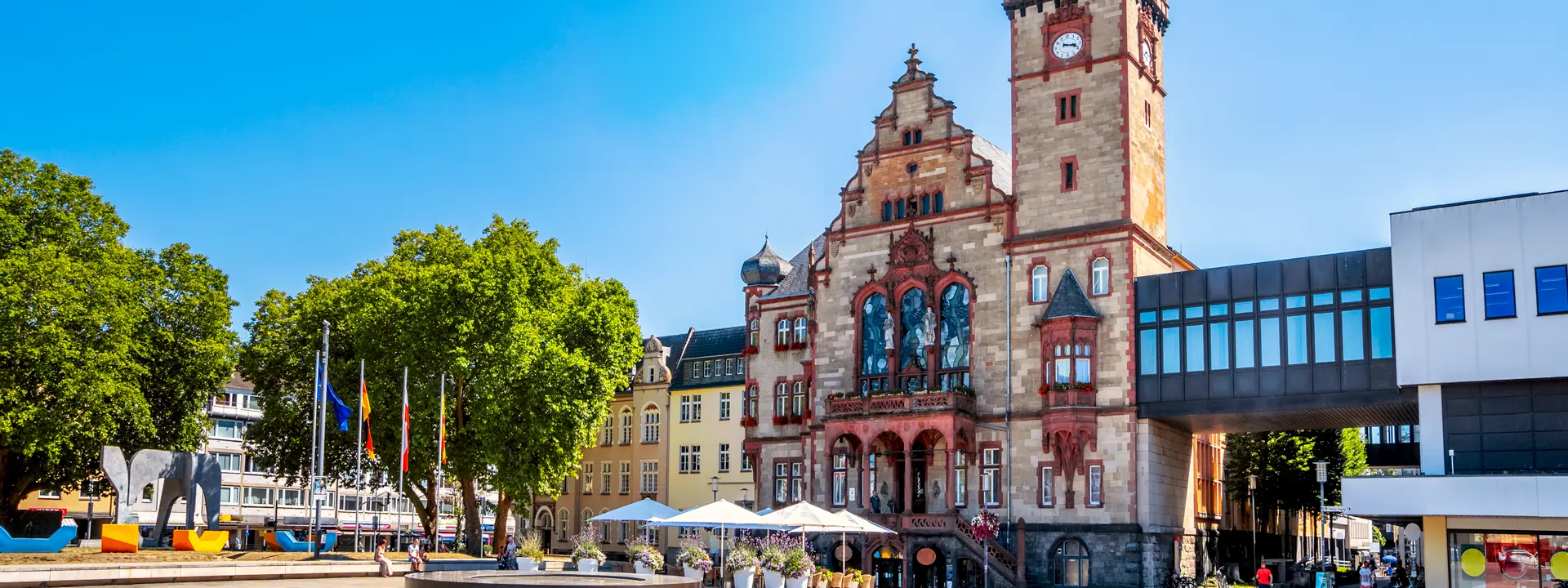 Foto Rathaus Rheydt Mönchengladbach