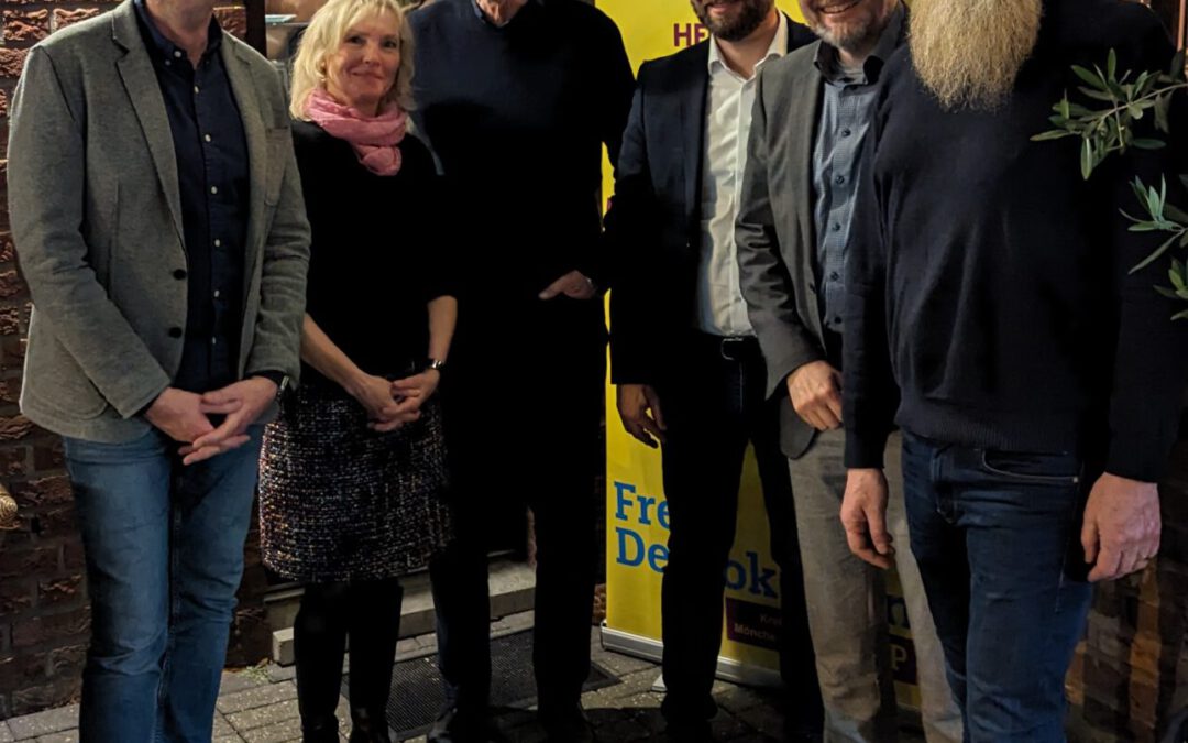 Stammtisch der FDP Mönchengladbach mit Marcel Hafke MdL