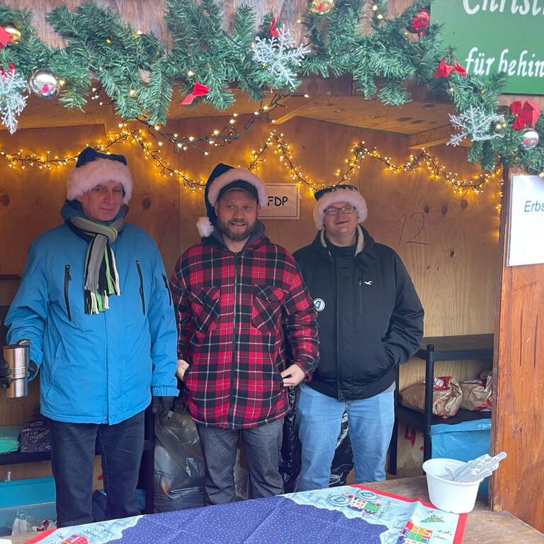 Erbsensuppen für den Christkindlmarkt