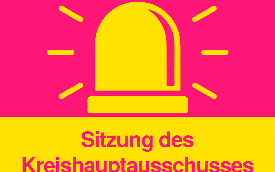 Sitzung des Kreishauptausschusses am 11. Oktober 2024