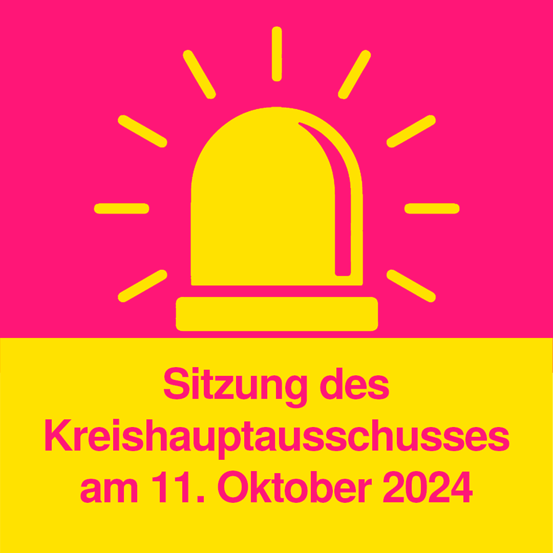Sitzung des Kreishauptausschusses am 11. Oktober 2024