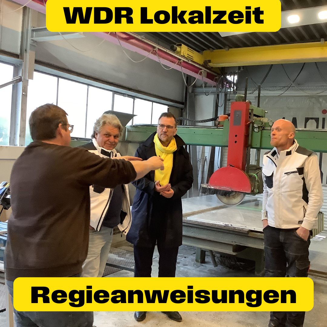 Dirk Hansen besucht MARIUS MegaKeramik & NaturStein GmbH – Wirtschaft stärken, Arbeitsmarkt beleben
