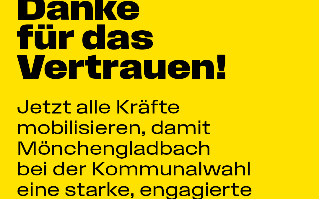 Danke für das Vertrauen – Jetzt volle Kraft voraus für die Kommunalwahl!