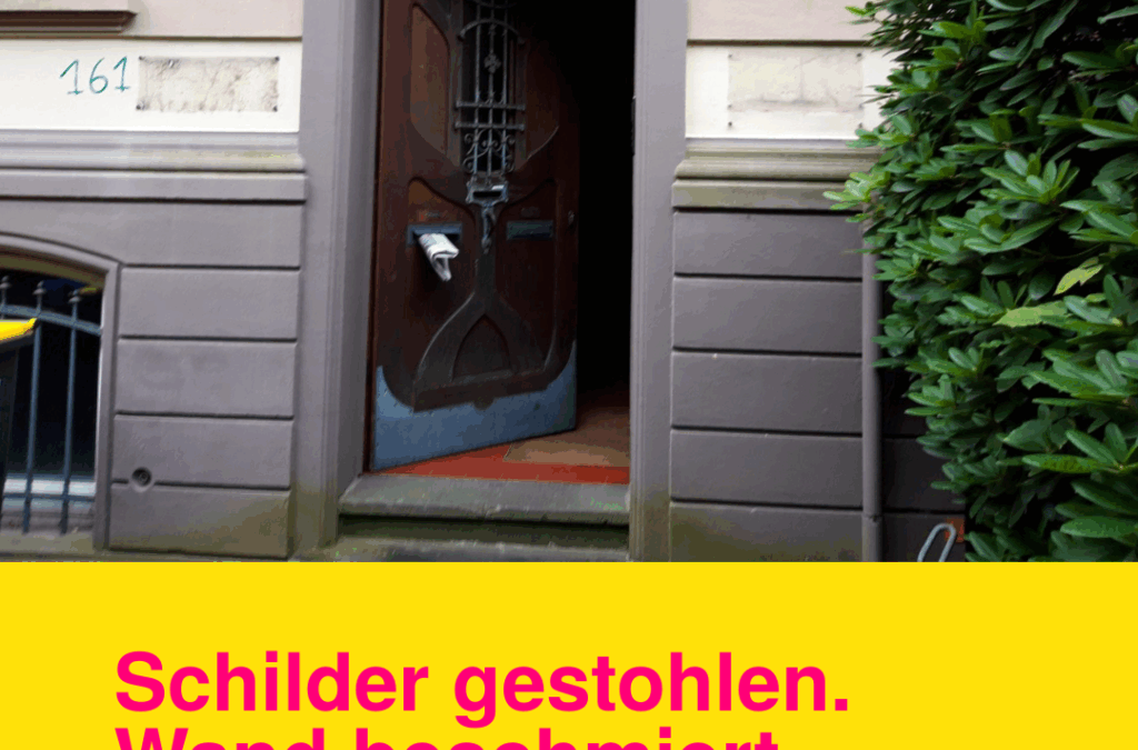 Angriff auf unsere Geschäftsstelle: Kein Platz für Einschüchterung