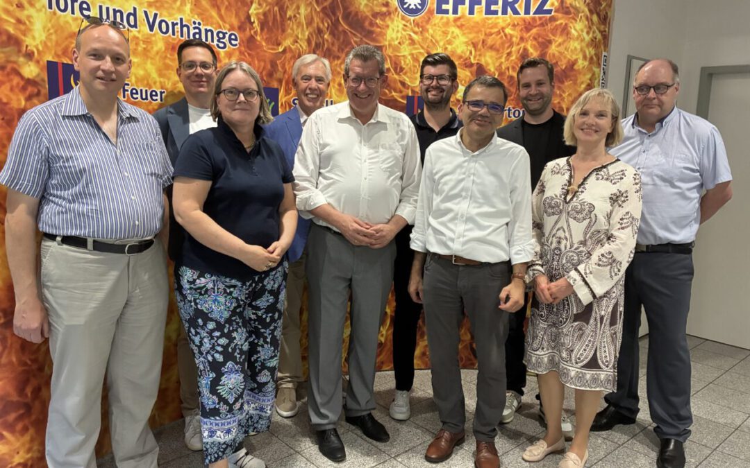 Wir müssen dafür sorgen, die Jugend von der Straße zu bringen – FDP Nord besuchte Effertz-Tore GmbH