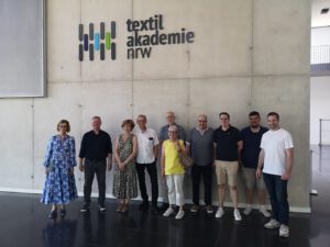 Gruppenbild in der Textilakademie